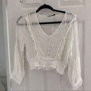 Brand new elegant Zara crop top